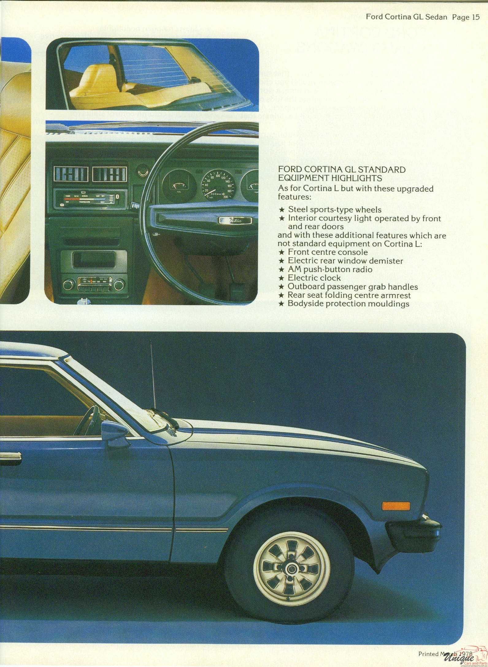 1978 Ford Australia Model Range Brochure Page 42